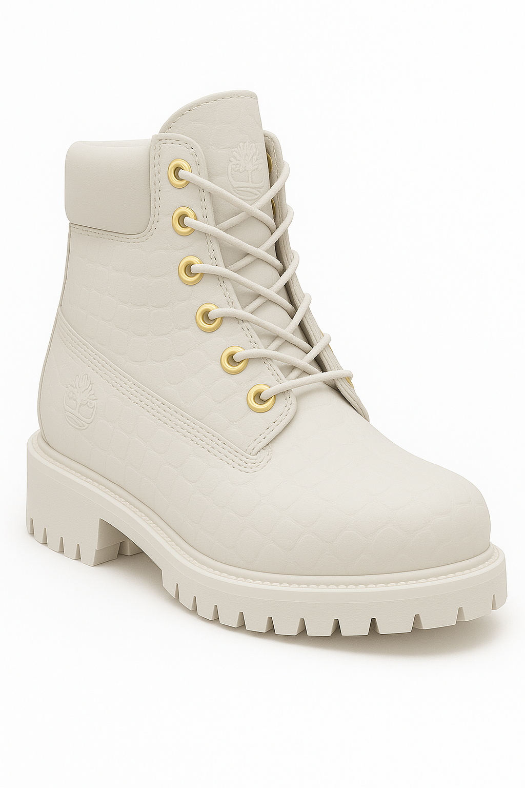 White Timbers Crokdile leather